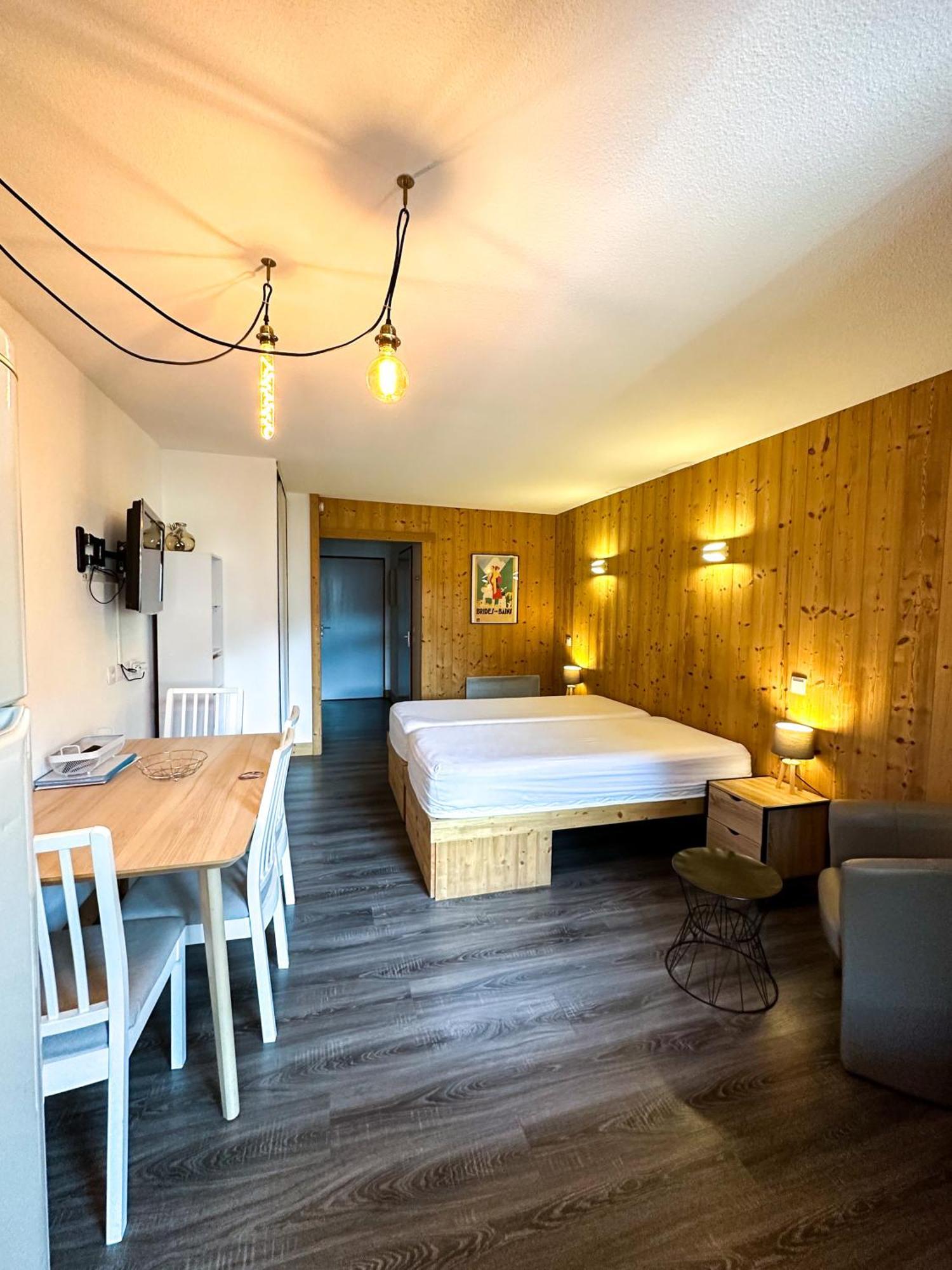 2- Studio Brides-Les-Bains Tout Confort Avec Vue Vanoise Buitenkant foto